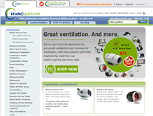 Tablet Screenshot of hvacquick.com
